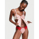 Бралет Victoria’s Secret Dream Angels Unlined Open Cup Balconette Bra Heart Print