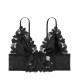 Бралет Victoria’s Secret Unlined Floral Embroidered Long Line Bralette