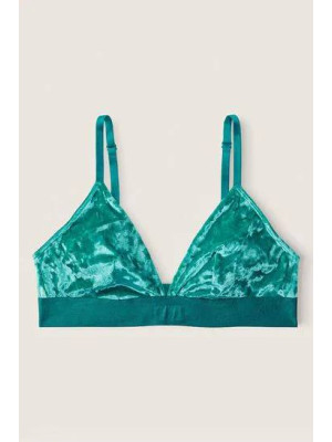 Бралет Victoria’s Secret Pink Velvet Triangle Bralette