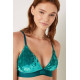 Бралет Victoria’s Secret Pink Velvet Triangle Bralette