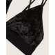 Бралет Victoria’s Secret Pink Velvet Triangle Bralette