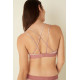 Бралет Victoria’s Secret Pink Velvet Triangle Bralette