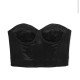 Бюстьє Victoria’s Secret Shine Logo Satin Strapless Corset Top