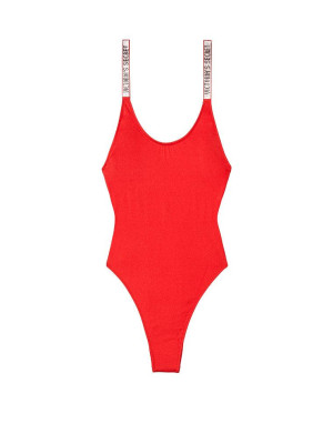Купальник Victoria's Secret Shine Strap Plunge One-Piece Swimsuit