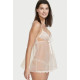 Пеньюар Victoria's Secret Very Sexy La Fleur Sheer Mesh & Lace Babydoll