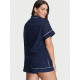 Піжама Victoria’s Secret Cotton Short Pj Set Ensign Eyelet