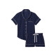 Піжама Victoria’s Secret Cotton Short Pj Set Ensign Eyelet