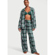Піжама VICTORIA’S SECRET FLANEL LONG PAJAMA SET