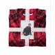 Піжама Victoria's Secret RED PLAID SATIN LONG PJ SET