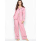 Піжама Victoria’s Secret Satin Stripe Long Pj Set
