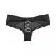 Трусики Victoria's Secret Crotchless Lace-Trim Cheeky Panty