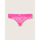 Трусики Velvet Thong Atomic Pink Victoria's Secret Pink