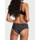  Трусики безшовні Victoria's Secret Sexy Illusions Cheeky Panty Black Victoria Script