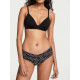  Трусики безшовні Victoria's Secret Sexy Illusions Cheeky Panty Black Victoria Script