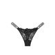 Трусики зі стразами Victoria's Secret Very Sexy Bombshell Shine Strap Lace Thong Panty