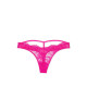 Трусики зі стразами Victoria's Secret Very Sexy Shine Strap Cutout Back Thong Panty