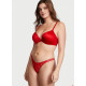 Трусики бразиліани зі стразами Victoria's Secret Very Sexy Ouvert Lace Shine Strap Brazilian Panty