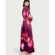Халат Victoria’s Secret Satin Long  Robe Floral