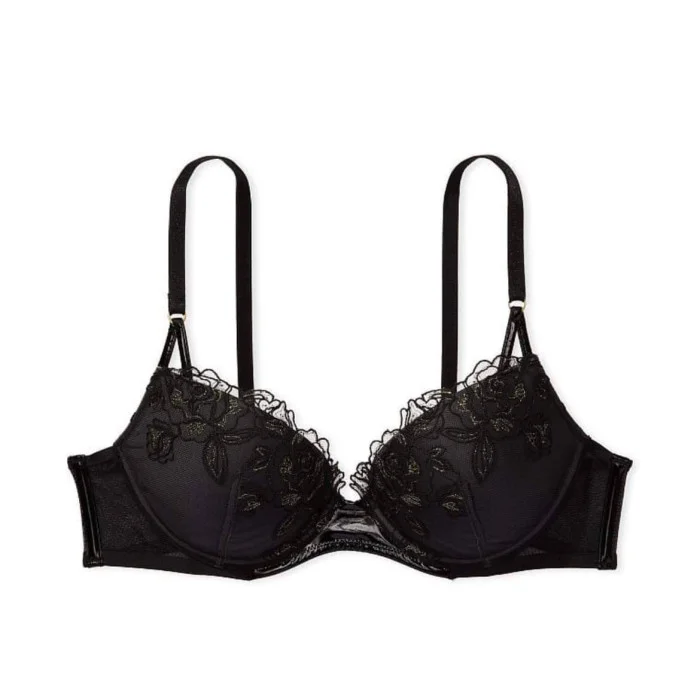 Бюстгальтер Midnight Affair Embroidery Push Up Bra Victoria’s Secret